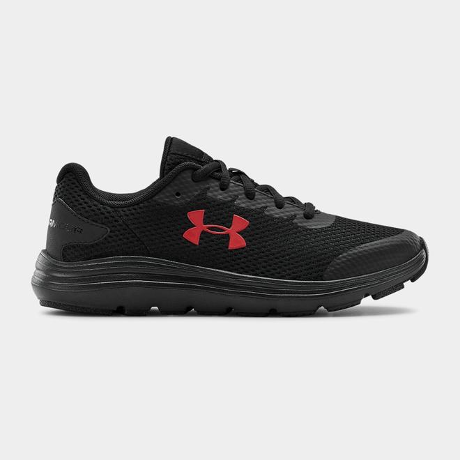 Under Armour Surge 2 - Dievcenske Bezecke Topanky - Čierne/Červené